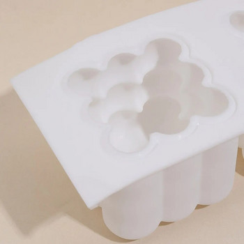 3D Bubble Cube Φόρμα σιλικόνης Κεριά Αρωματοθεραπείας Σαπούνι Κουζίνας DIY Εργαλεία ψησίματος Εργαλεία ψησίματος για κέικ