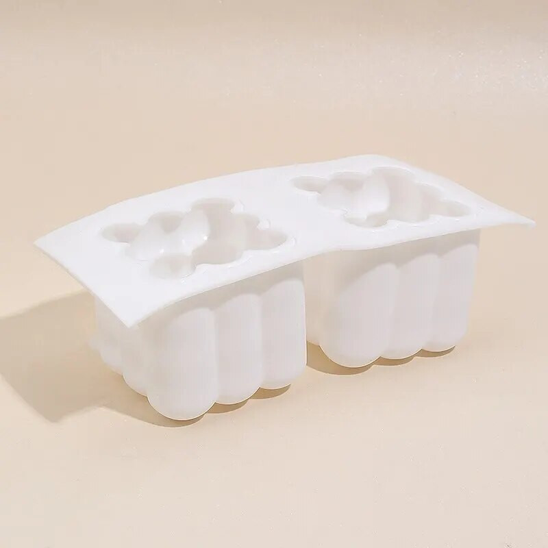 3D Bubble Cube Φόρμα σιλικόνης Κεριά Αρωματοθεραπείας Σαπούνι Κουζίνας DIY Εργαλεία ψησίματος Εργαλεία ψησίματος για κέικ