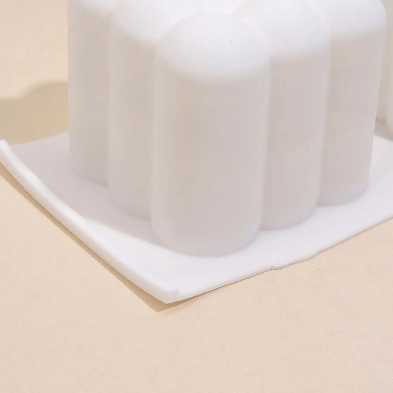 3D Bubble Cube Φόρμα σιλικόνης Κεριά Αρωματοθεραπείας Σαπούνι Κουζίνας DIY Εργαλεία ψησίματος Εργαλεία ψησίματος για κέικ