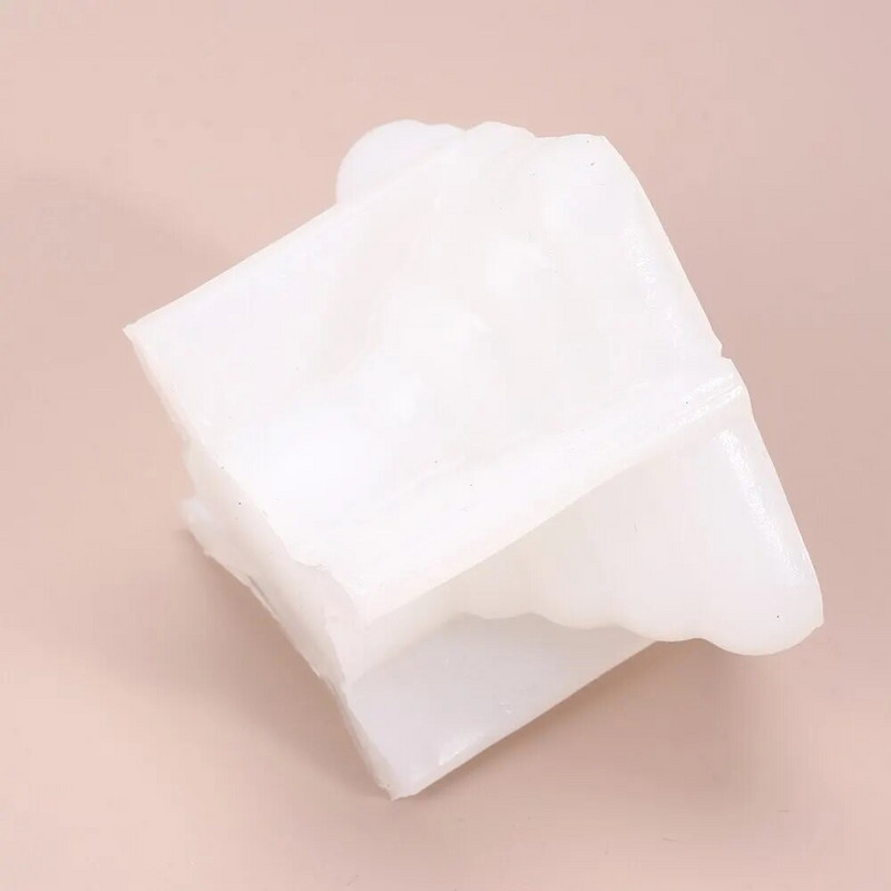 3D silikona veidnes burbuļu kubu piramīdas aromterapijas sveču sveķu veidnes DIY ģeometrijas sveces pelējuma ģipša amatniecības veidnes