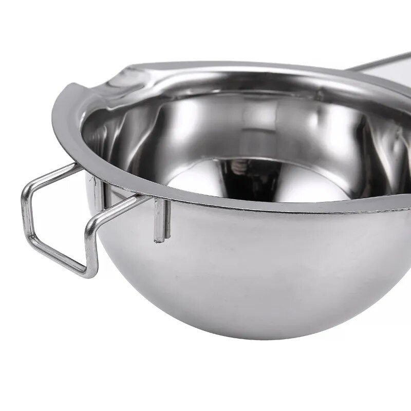 Tapadásmentes, hosszú nyelű viasz olvasztó edény rozsdamentes acél edény DIY illatos gyertyaszappan csokoládé vaj kézzel készített szappan eszköz