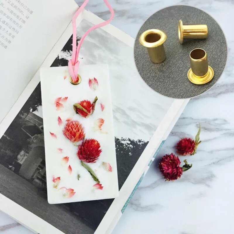 20 бр. 5 мм 6 мм восъчни катарами с бутониери Комплект метални восъчни втулки за свещи за отвори Направи си сам ароматизирани свещи Таблетки за изработка на части Аксесоари