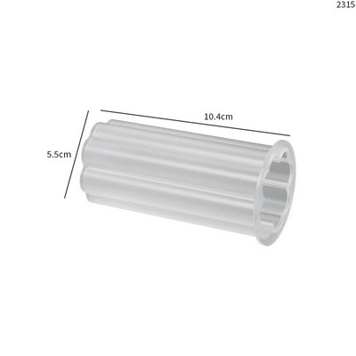 Klasiskā svītraina romiešu cilindriska silikona sveces veidne kolonnveida svītrains sveču turētājs, kas izgatavots ar rokām izgatavotas formas sveces
