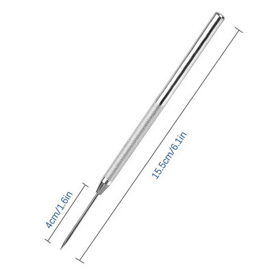 Küünlavormi stantsimise tööriist Silikoonvormi käsitsi puurimisseadmed Praktilised vidinad mulgustusnõel Küünlataht tööriist küünalde valmistamise tarvikud