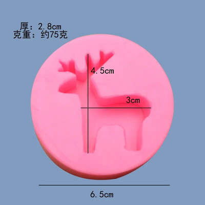 Ziemassvētku aļņu silikona sveču veidne DIY Ziemassvētku eglīte Sniegavīrs Ziemassvētku vecītis Ģipša sveķu amatniecība Rīki mājas dekorēšanai Dāvanas