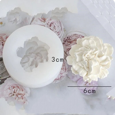 Rožių gėlių muilo forma muilui Silikoninių muilo formų gamyba Aromaterapinė gipso forma