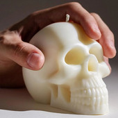 3D Skull Candle Mould σιλικόνης DIY Halloween Διακοσμητικό κερί Χειροποίητο Σαπούνι Γύψος Εποξειδικά Εργαλεία χύτευσης χειροτεχνίας για δώρα σπιτιού