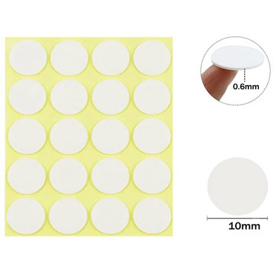 Jaunas sveču daktis uzlīmes Līmējošas karstumizturīgas putas divpusējas lentes vaska fiksētas pamatnes turētāja statīva sveču izgatavošanai