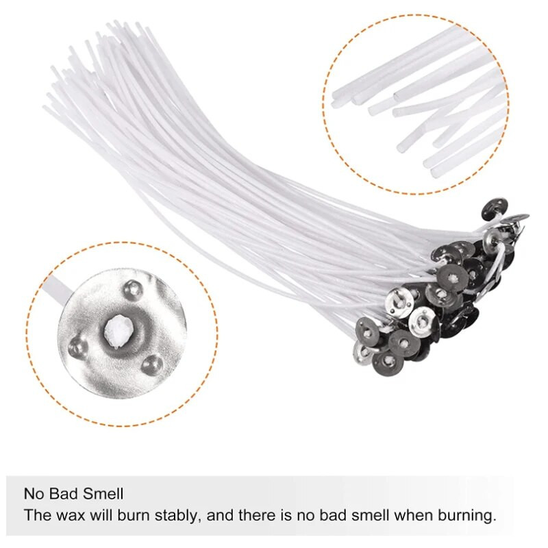 Jaunas sveču daktis uzlīmes Līmējošas karstumizturīgas putas divpusējas lentes vaska fiksētas pamatnes turētāja statīva sveču izgatavošanai