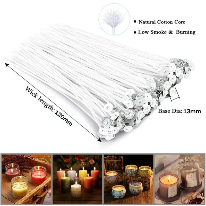 Jaunas sveču daktis uzlīmes Līmējošas karstumizturīgas putas divpusējas lentes vaska fiksētas pamatnes turētāja statīva sveču izgatavošanai