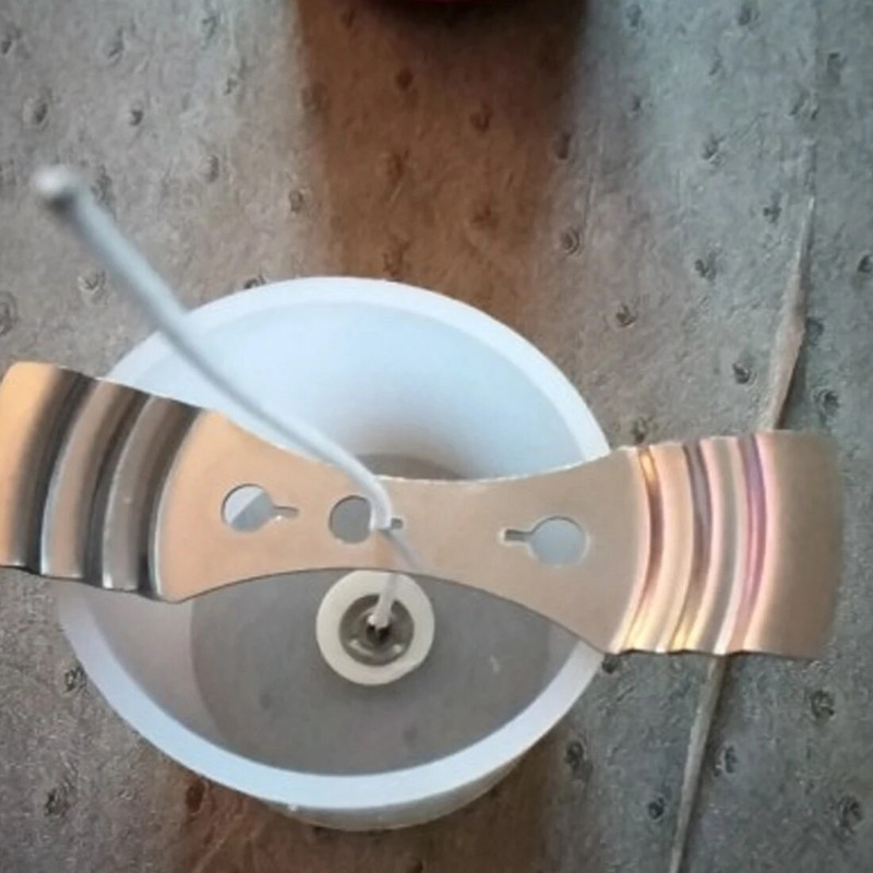 8 mm/10 mm/15 mm/20 mm baltas sveces dakts uzlīmes Divpusēja līme svecēm Materiāls kustīgs fiksēts punkts