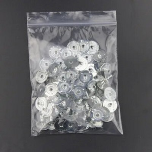 100 DB/200 DB/400 DB átlátszó, kerek, fix ragasztós gyertya kanócok, fix matricák, fix party ballon eszközök, kétoldalas ragasztó