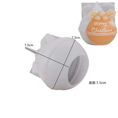 3D Ziemassvētku sniegavīrs Alnis Briedis Silikona sveču veidne DIY Aromterapijas aromterapijas ģipša sveķu amatniecība Mājas Ziemassvētku rotājumu izgatavošana