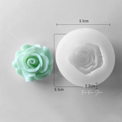 Daisy lõhnav küünal Daisy silikoonküünla vorm aroomiteraapia seebivorm küünla valmistamise komplekti DIY lille käsitsi valmistatud küünlavorm