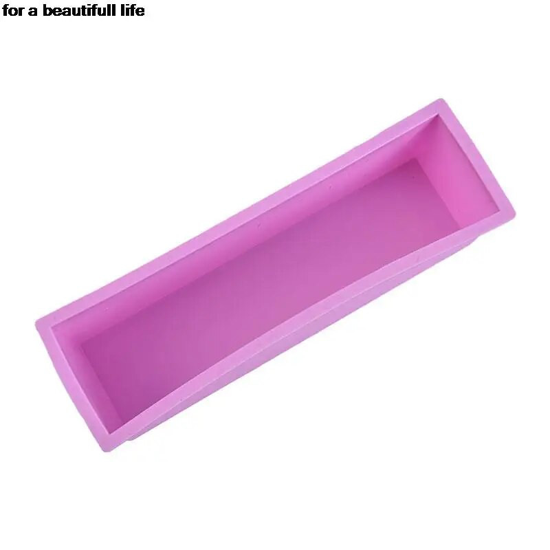 1200g Silikoonist seebivorm ristkülikukujuline leivaröstsaia vorm Käsitsi valmistatud vormiseebitööriist Silikoonist koogivormi küpsetustarvikud