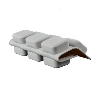 Квадратни силиконови форми за сапун с 9 решетки Ръчно изработен сапун за приготвяне на сапун „Направи си сам“ Форма за шоколадова торта Кухня, трапезария и барове