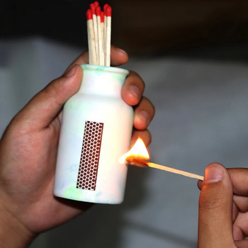 Matchstick Striker Adhesive Matches Flame Paper Match Stickers Изработка Направи си сам Match Striker Направи си сам Ароматизирани свещи Аксесоари