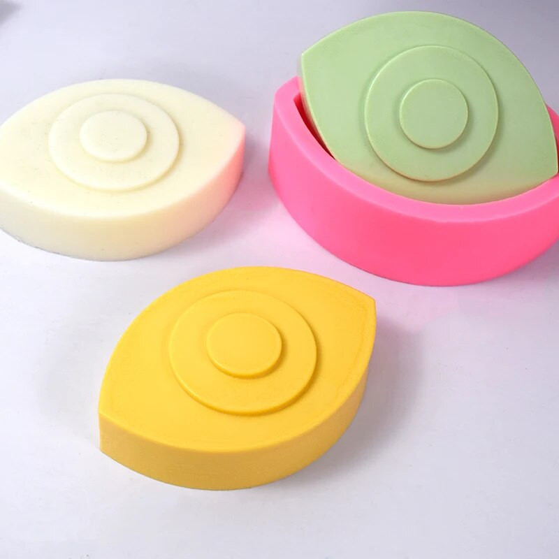 3D abstraktne silma silikoonküünla vorm Loominguline taevas silma kuju seebiline krohv epoksiidi valmistamise tööriist DIY šokolaadi jääkuubiku küpsetusvorm