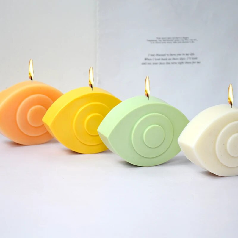 3D abstraktne silma silikoonküünla vorm Loominguline taevas silma kuju seebiline krohv epoksiidi valmistamise tööriist DIY šokolaadi jääkuubiku küpsetusvorm