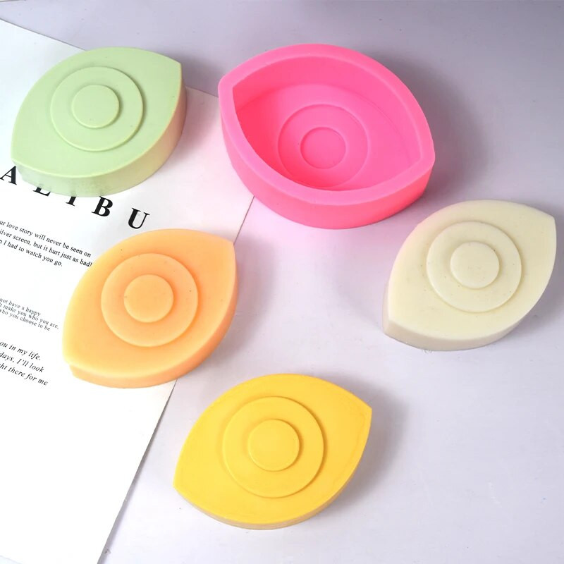 3D abstraktne silma silikoonküünla vorm Loominguline taevas silma kuju seebiline krohv epoksiidi valmistamise tööriist DIY šokolaadi jääkuubiku küpsetusvorm