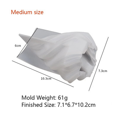 Romiešu stabu virpuļveidņu silikona sveču veidne DIY konusveida aromātiskās sveces Abstract Art Amatniecība ģipša sveķu veidņu izgatavošana Mājas dekors