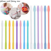 Silikona maisīšanas stieņa krāsas modulācijas krūzes dozators Beauty Stick regulēšanas stieņa epoksīdsveķu rotaslietas izgatavošanas DIY rīku piederumi