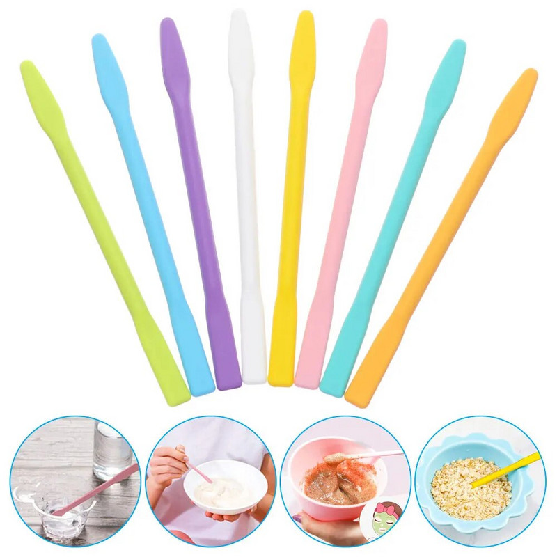 Silikona maisīšanas stieņa krāsas modulācijas krūzes dozators Beauty Stick regulēšanas stieņa epoksīdsveķu rotaslietas izgatavošanas DIY rīku piederumi