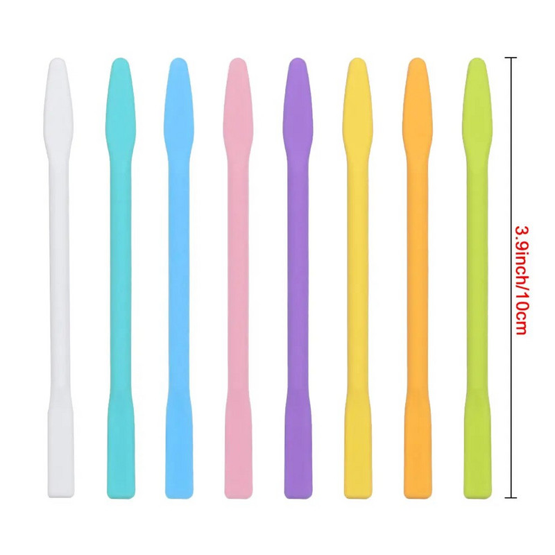 Silikona maisīšanas stieņa krāsas modulācijas krūzes dozators Beauty Stick regulēšanas stieņa epoksīdsveķu rotaslietas izgatavošanas DIY rīku piederumi