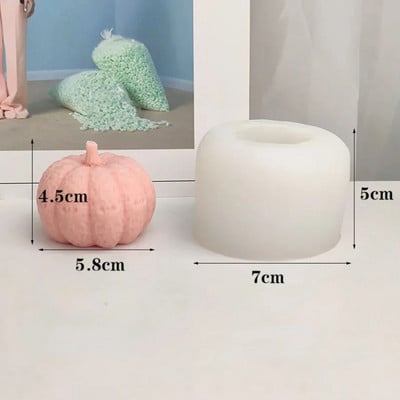 Καλούπι κεριού σιλικόνης κολοκύθας αποκριών DIY Σαπούνι Γύψος Ρητίνης Ice Cube Σοκολάτα ψησίματος για διακόσμηση εορταστικής ατμόσφαιρας