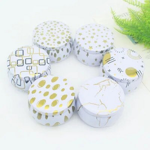 6 τμχ Vintage Τσιγκένιο Βάζο Κεριού με Καπάκι Κονσέρβες Σφραγισμένες Κονσέρβες Τσαγιού Γρίκι Οργανωτής Αποθήκευσης Τροφίμων Χειροποίητα Κεριά Δοχείο Κατασκευής