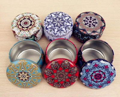 6 τμχ Vintage Τσιγκένιο Βάζο Κεριού με Καπάκι Κονσέρβες Σφραγισμένες Κονσέρβες Τσαγιού Γρίκι Οργανωτής Αποθήκευσης Τροφίμων Χειροποίητα Κεριά Δοχείο Κατασκευής