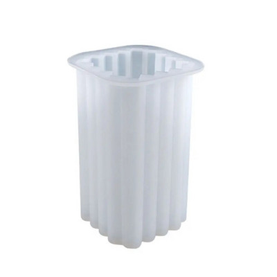 Silikona roku darbs no māla instrumenti sveču veidņu cilindru sveču veidņu kāzu piederumi 3D mākslas vaska veidņu kūku sveķu veidnes