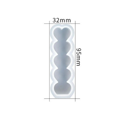 Silikona roku darbs no māla instrumenti sveču veidņu cilindru sveču veidņu kāzu piederumi 3D mākslas vaska veidņu kūku sveķu veidnes