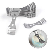 1/2/3 gab. Metāla sveču daktis turētājs Centrēšanas ierīces Sudraba sveču daktis sveču izgatavošanai DIY roku darbs ar aromātisku sveču rīks