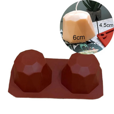 Apaļa Whirlpool silikona ziepju veidne, 2 dobumi, putu kūkas veidne ar rokām gatavotas ziepju veidnes DIY amatniecības veidne