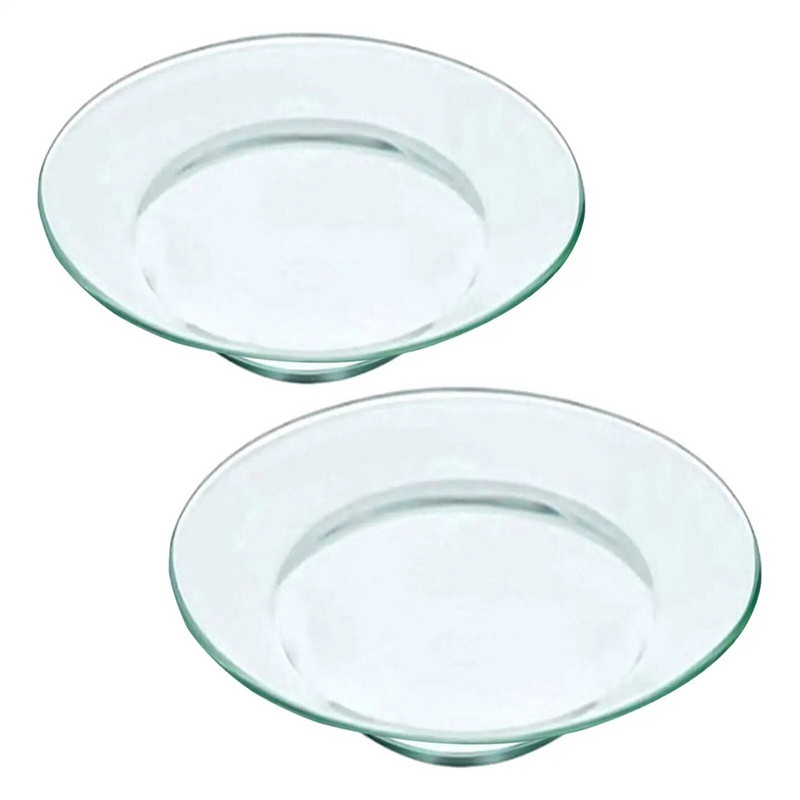 Rezerves eļļas sildīšanas trauks Daudzfunkcionāls vaska kausētais sveču sildītājs plāksnes vāka paplāte vaska kausētājam aromātiskā vaska aromātiskās lampas tortes deglis