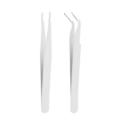 Nerūsējošā tērauda pincetes DIY palīglīdzekļi roku konta izgatavošanai roņu vaska rotaslietas inkrustācijas dimanta krāsošana skropstu pincete