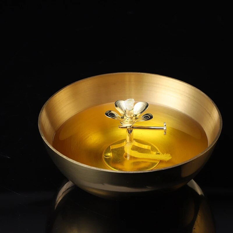 Suport pentru fitil pentru lampă cu ulei Suport pentru fitil pentru lampă cu unt Lampă pentru fitil cu suport Suport pentru fitil telescopic Consumabile Buddha