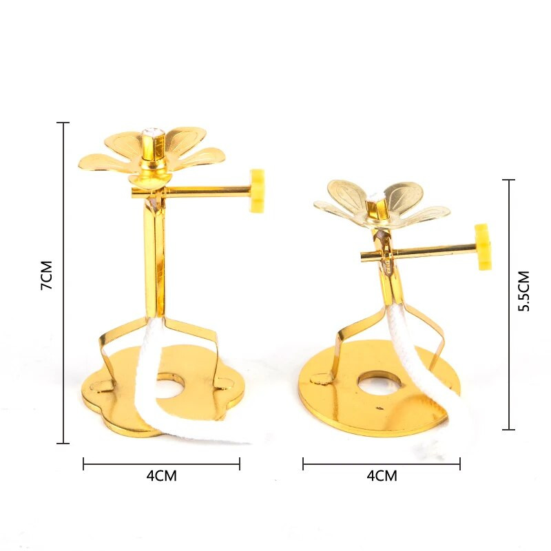 Suport pentru fitil pentru lampă cu ulei Suport pentru fitil pentru lampă cu unt Lampă pentru fitil cu suport Suport pentru fitil telescopic Consumabile Buddha