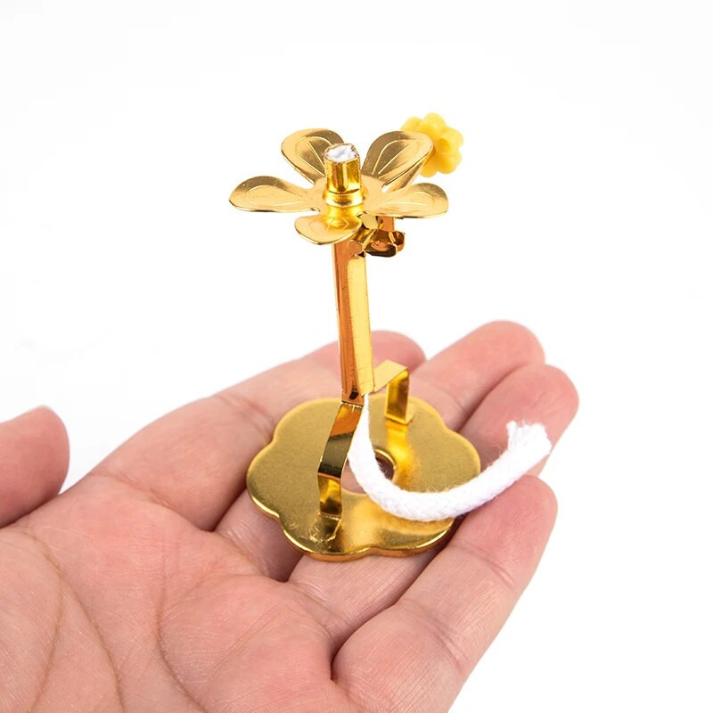 Suport pentru fitil pentru lampă cu ulei Suport pentru fitil pentru lampă cu unt Lampă pentru fitil cu suport Suport pentru fitil telescopic Consumabile Buddha