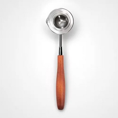 Viaszolvadék égő Rózsaszín Kék Zöld Vintage fa tömítő viasz kemence kanál Mini olvasztó sütő bélyegkészítő eszköz Barkács kiegészítő