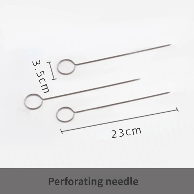 Ģipša perforatora adatas manuālā urbjmašīna ar diviem urbjmašīnas iegultiem vaska serdi, DIY aromātisks sveču perforators instruments sveču izgatavošanai