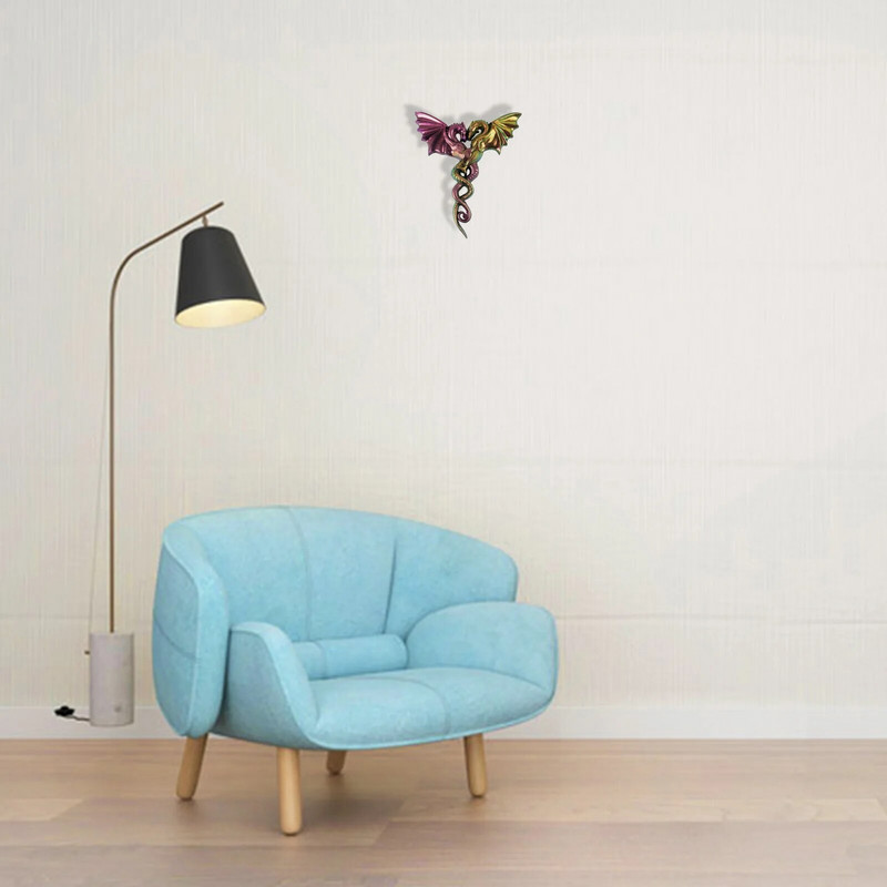 Lovers Dragon Ornament Epoksīda sveķu veidne DIY Sienu rotājumi Piekaramie rotājumi Puse Trīsdimensiju Love Dragon Silikona veidne