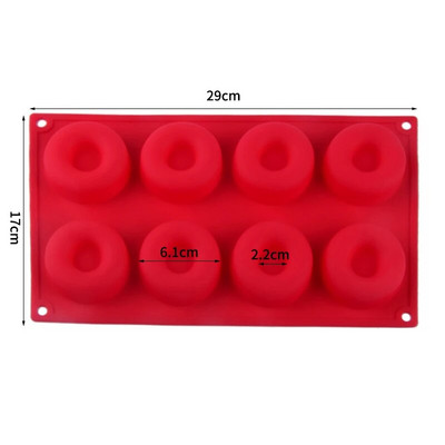 4 izmēra silikona cepešpanna konditorejas izstrādājumiem, virtuļiem, silikona forma, virtuļu veidne, DIY kūka, šokolādes bageļi, deserti, cepšanas rīki