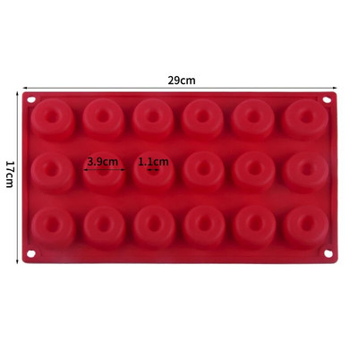 4 izmēra silikona cepešpanna konditorejas izstrādājumiem, virtuļiem, silikona forma, virtuļu veidne, DIY kūka, šokolādes bageļi, deserti, cepšanas rīki