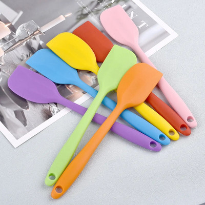 Universal Handle Scraper Spoon Silicone Spatula Candle Making Supplies Scented Candle Making Tool Wax Melting Material Kit