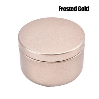 1 tk ühevärviline elegantne lilleline plekkkarp DIY küünlapurgi palsam ümmargune tühi ümbris kaasaskantav huulepulk vürtside hoiukoht