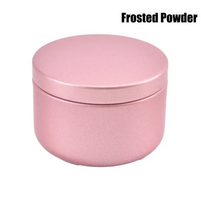 1 tk ühevärviline elegantne lilleline plekkkarp DIY küünlapurgi palsam ümmargune tühi ümbris kaasaskantav huulepulk vürtside hoiukoht