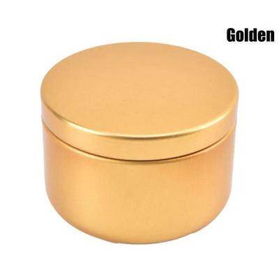 1 tk ühevärviline elegantne lilleline plekkkarp DIY küünlapurgi palsam ümmargune tühi ümbris kaasaskantav huulepulk vürtside hoiukoht