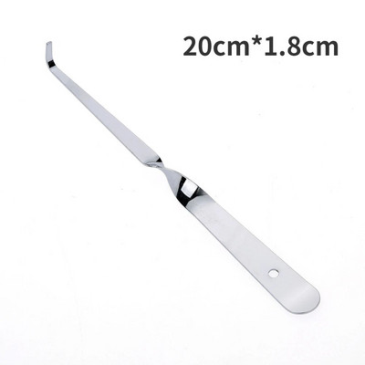 Loominguline roostevabast terasest küünal, keerdkonksu käärid sepistatud küünalde tahid Kustuti küünal tarvikud Tööriistad Kodukaunistus